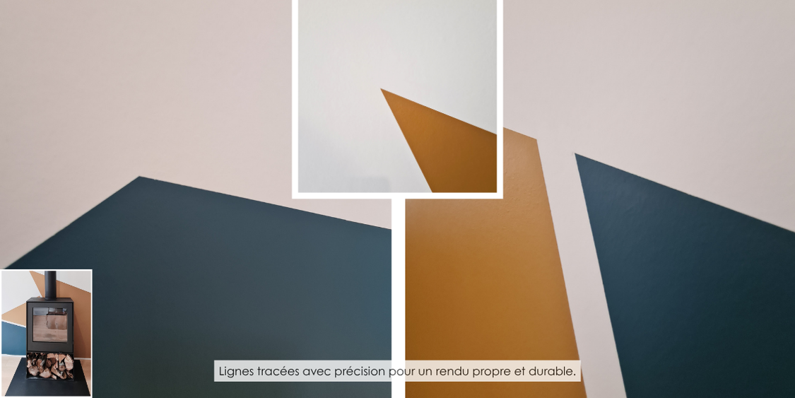 detail mur graphique - peintre-liege